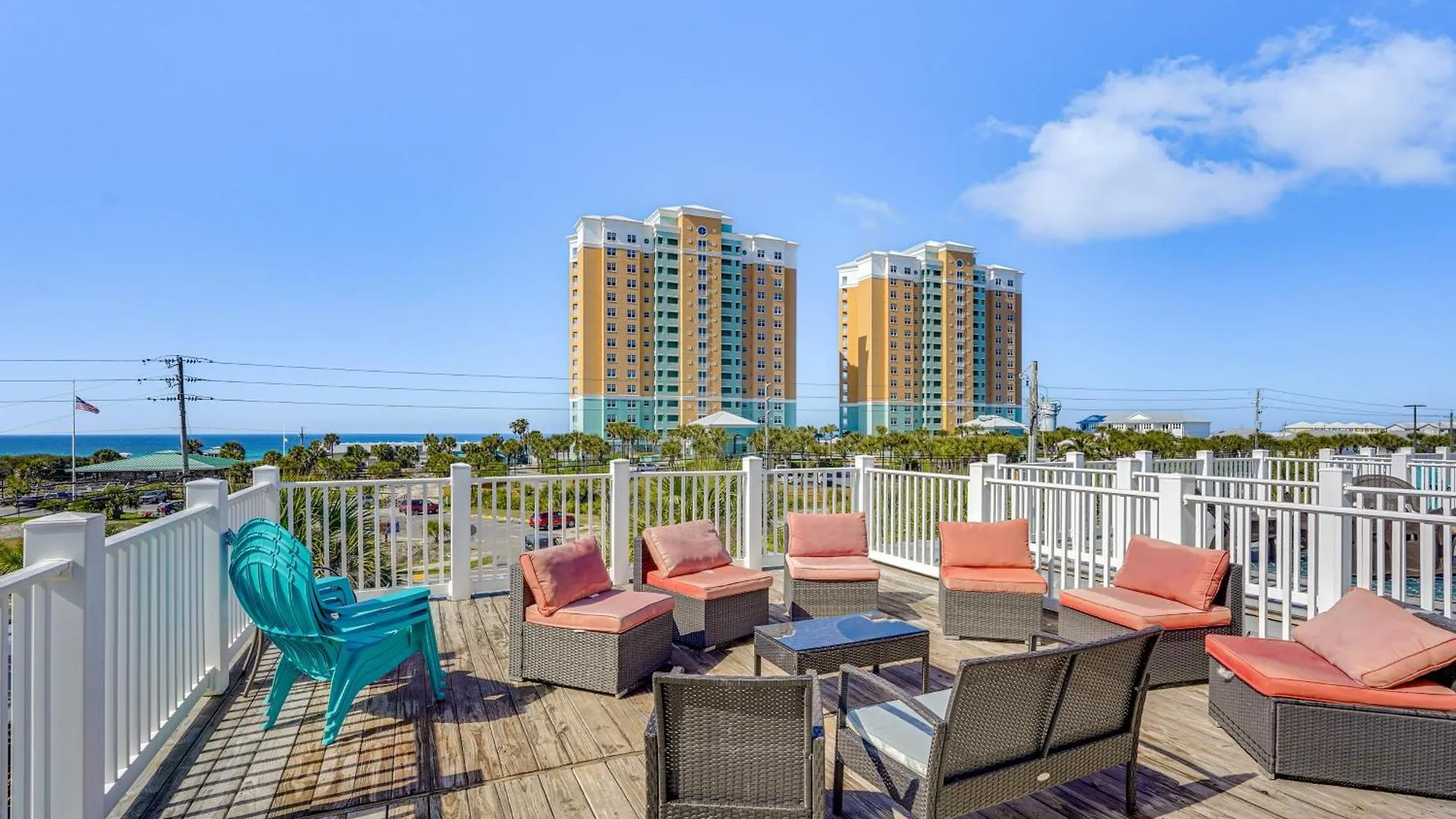 Semesterbostad Panama City Beach Home With Pool, Deck And Ocean Views USA